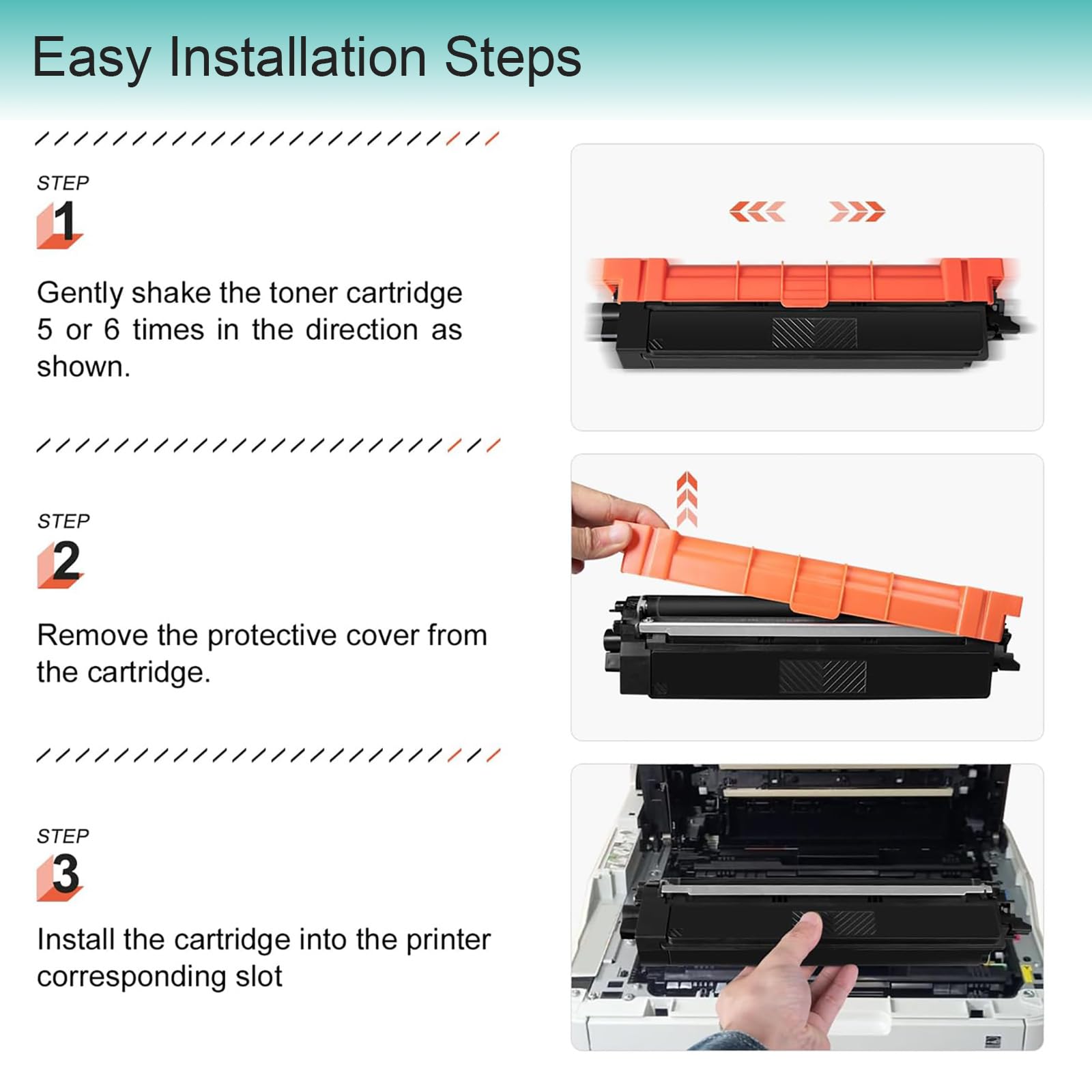 Cartouches De Toner Compatibles Lexmark C3224dw - Pack 4 Couleurs (Noir Cyan Magenta Jaune), Avec Puce