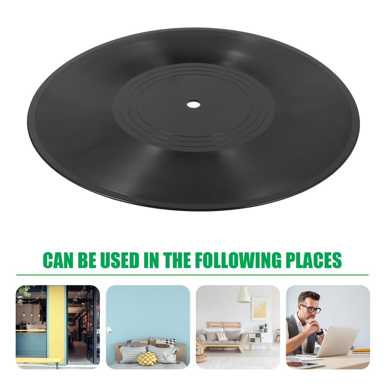Gadpiparty 12 Pollici Disco Vinile Vergine Decorazione Della Parete Vinile Per Decorazione Estetica Della Parete Falsi Progetti Artigianali Decorazione Della Camera Estetica Casa