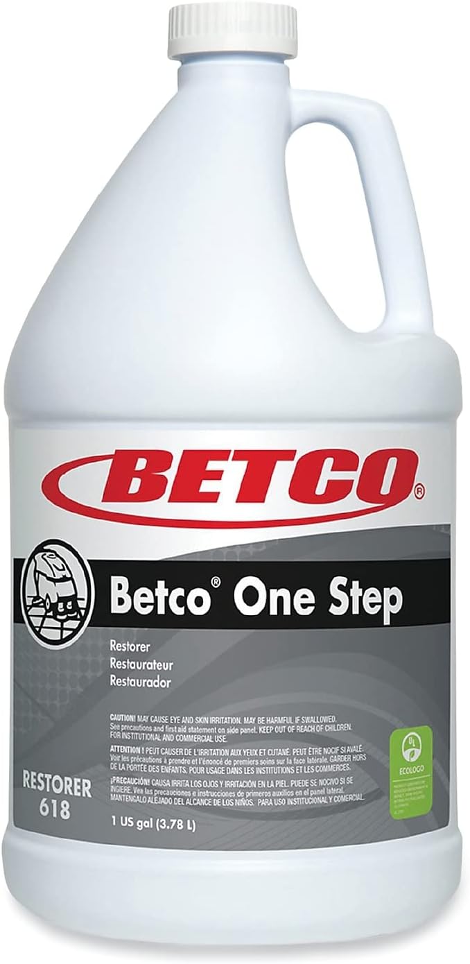 Betco® One Step Restorer, Citrus Scent, 128 Oz Bottle, Case Of 4 Restorers