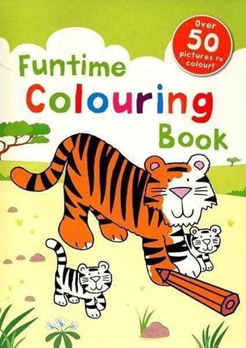 Funtime Colouring Book Tiger