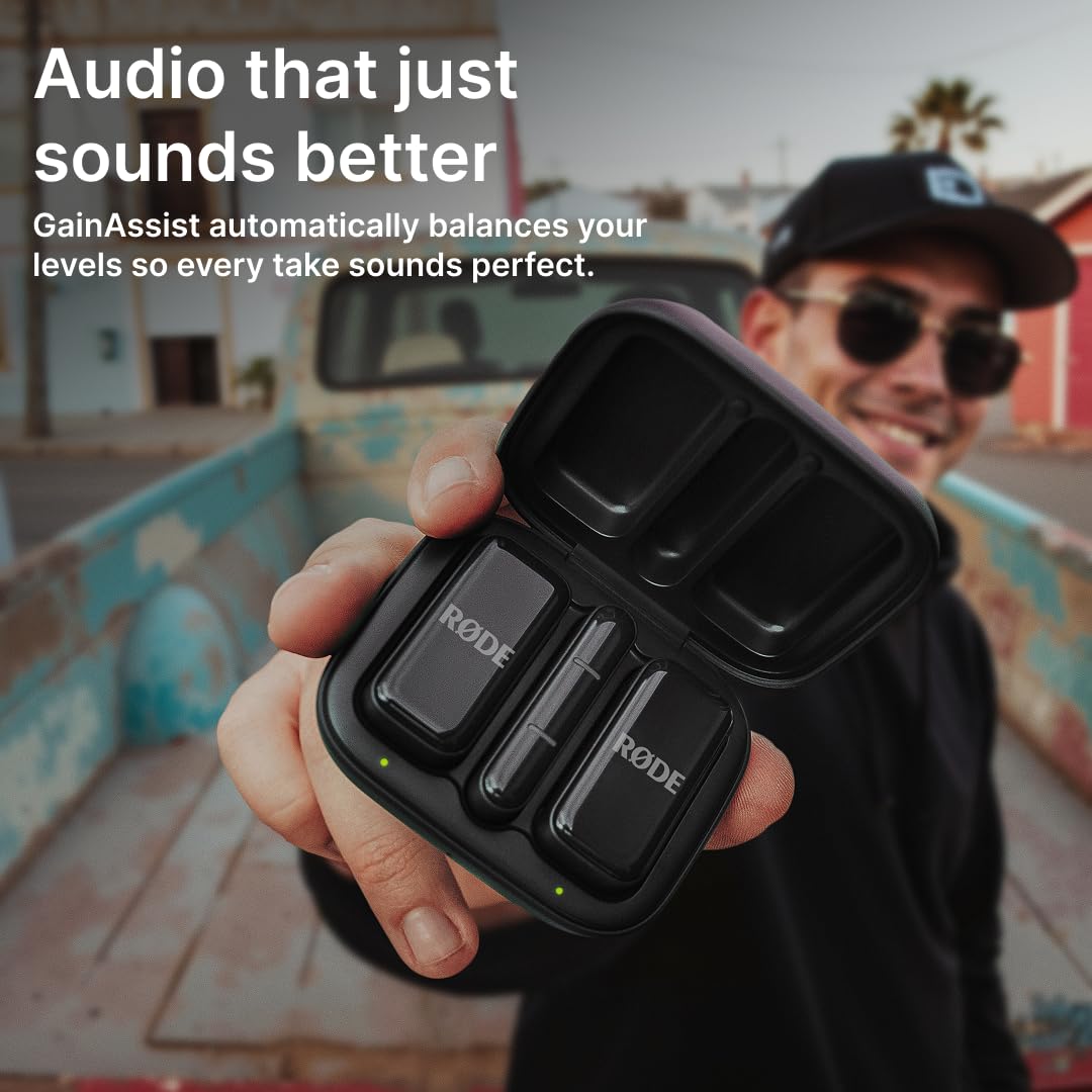 Amazon.com: RØDE Wireless Micro - Compact Wireless Microphone, Two