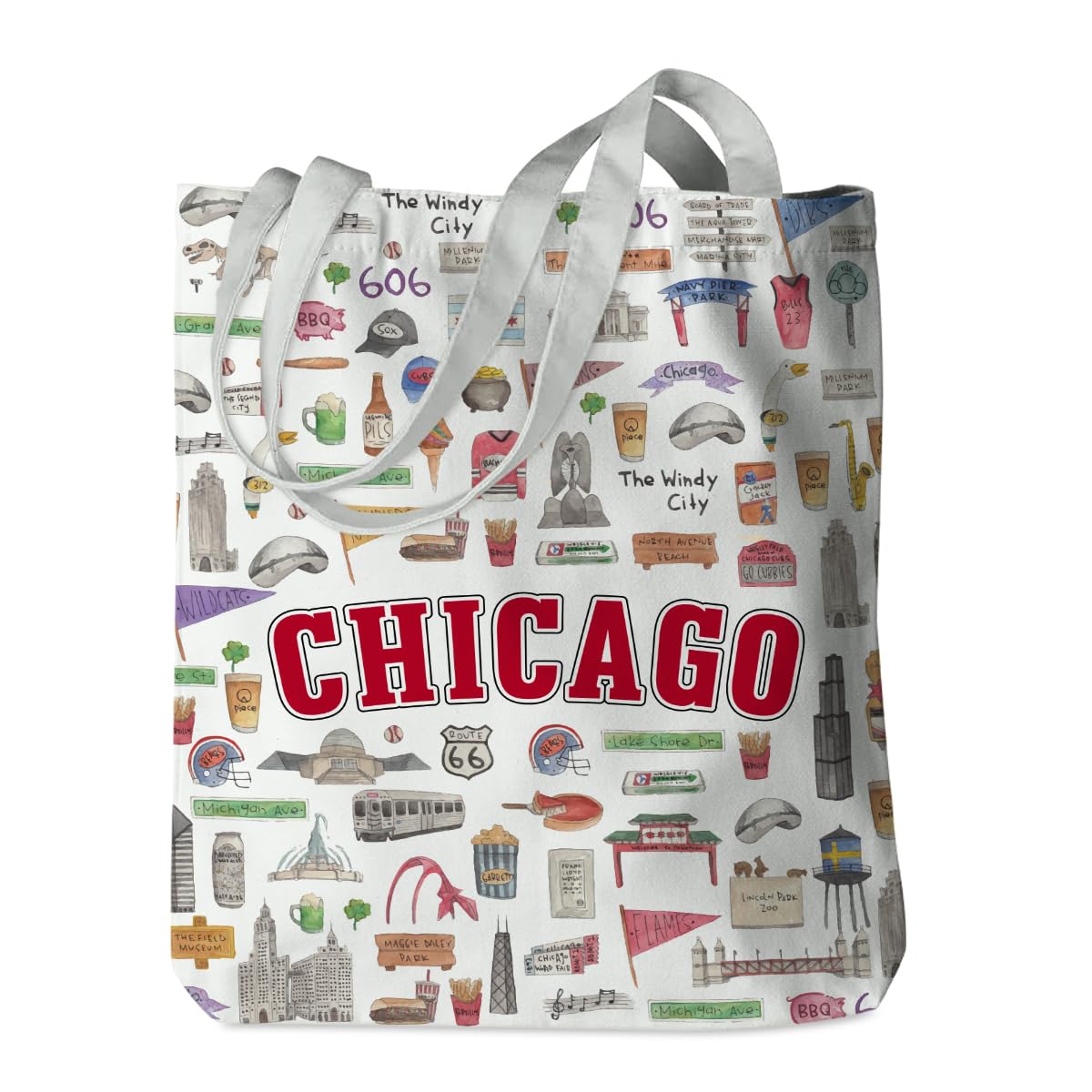 New York Paris Chicago Nashville Italy Los Angeles Las Vegas Lover Gifts Tote Bag Beach Bag Travel Gift