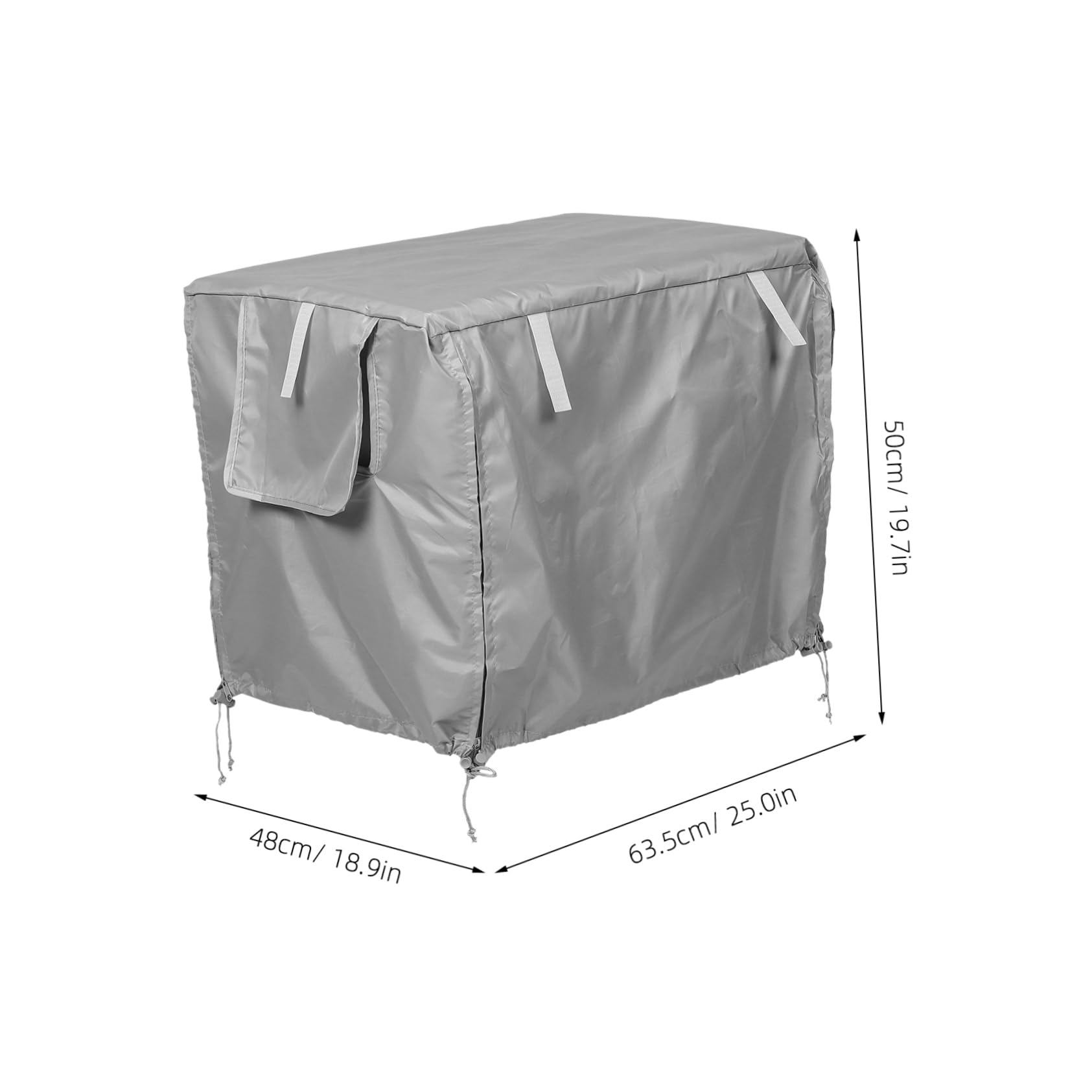 VANZACK Privacy Dog Cage Cover Pet Crate Cover Windproof Oxford Fabric Easy Access Comfortable Pet Supplies