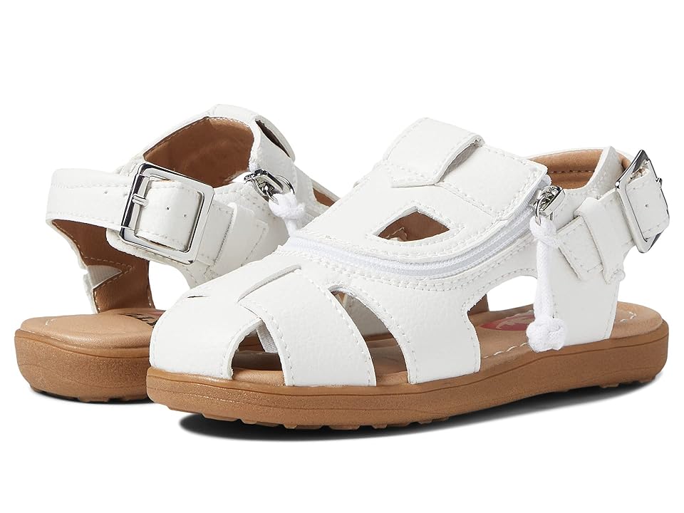 BILLY Footwear Kids Sandal (Little Kid/Big Kid) (White) Kid's Shoes INTERNATIONAL SHIPPING