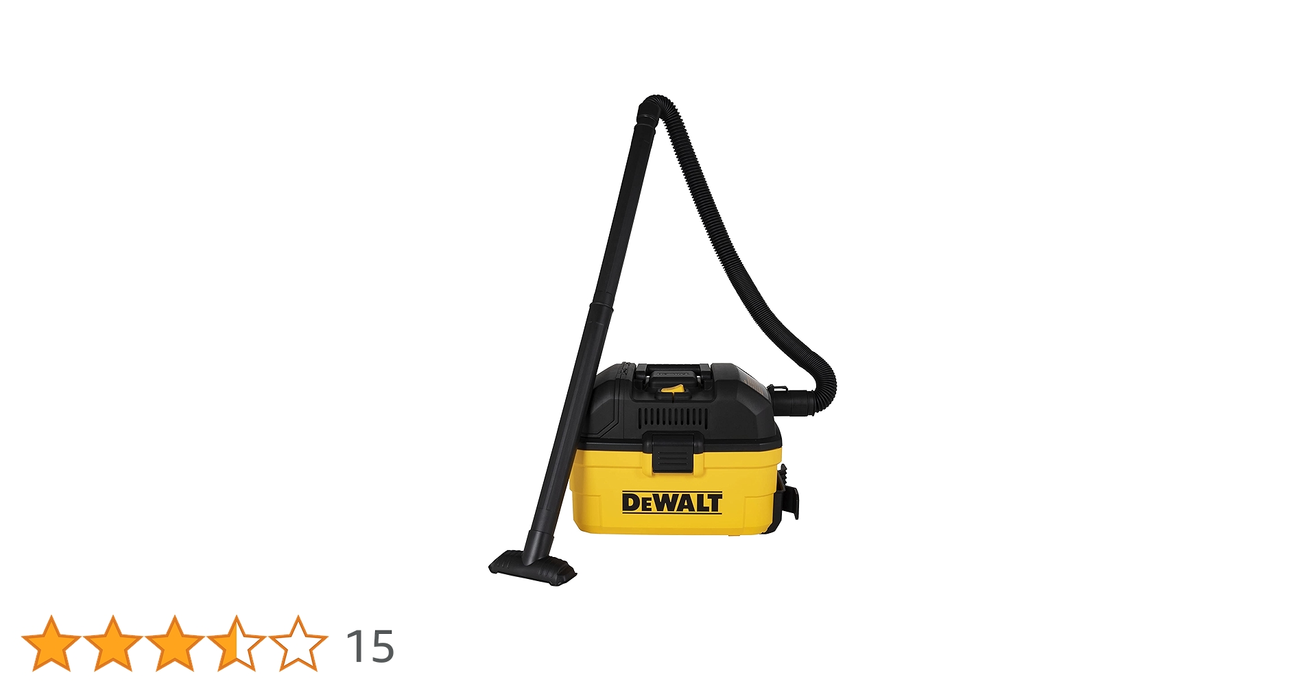 DEWALT　集塵機 乾湿両用 バキュームクリーナー 掃除機　 リモコン付き DXV15TJ 乾湿両用バキュームクリーナー DEWALT(デウォルト) 集塵