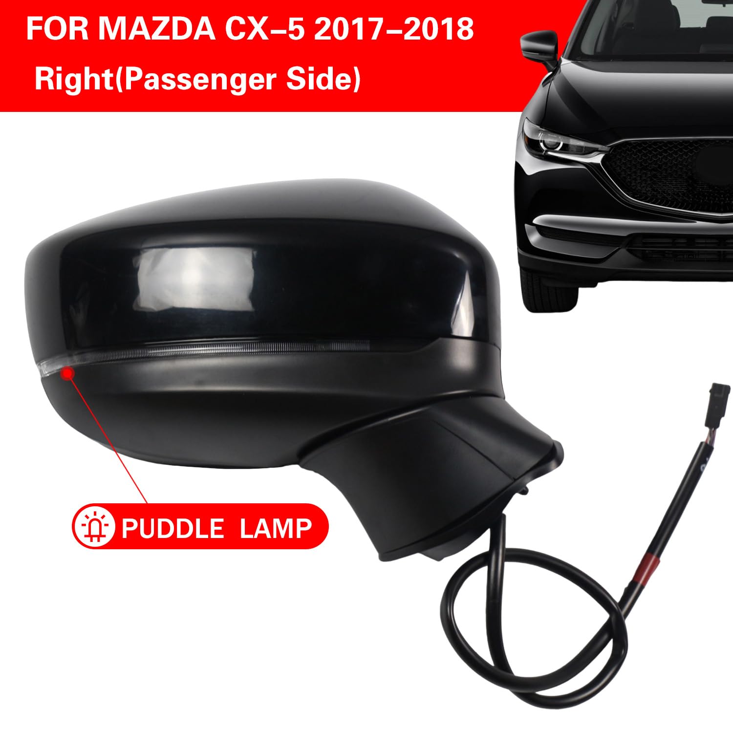 Marretoo for Mazda CX-5 2017 2018 2019 2020 2021 2022 2023 Side