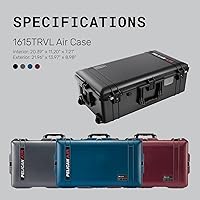Vista 29 de Pelican Air 1535 Case (edición 2020 con cierre de botón)