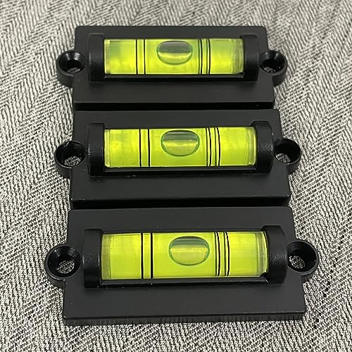 YMGBHNKJLS 5Pcs Bubble Levels Spirit Level with Screws Precision Bubble Spirit Level Measuring Layout Tools (Y02) - Thumbnail 2