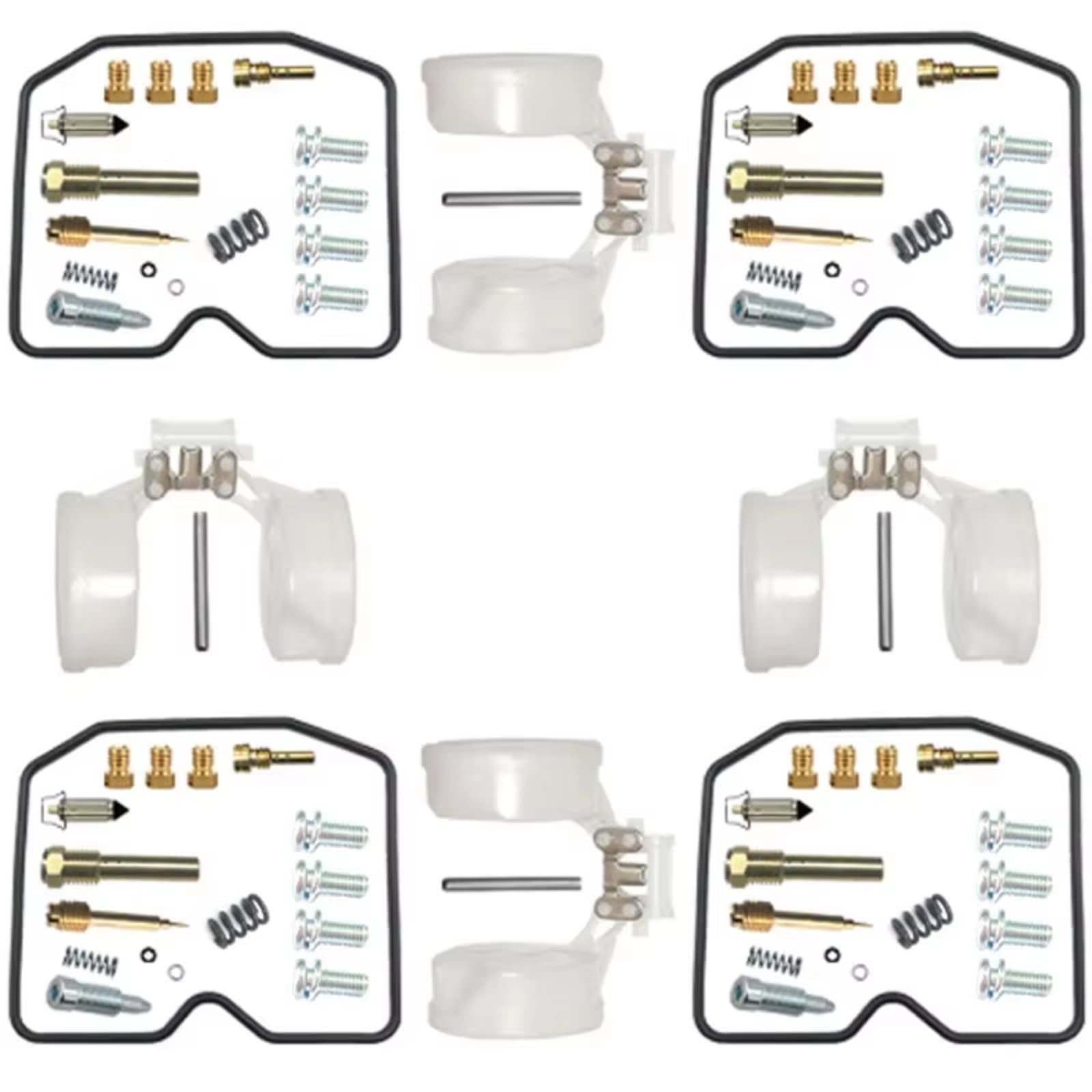 Kit Reparación Carburador Kit Reparación Carburador Motocicleta para Suzuki para Bandit GSF 600 para GSF600S GSF600T GSF600 1995-1999 Diafragma De Émbolo Flotante | Set 2