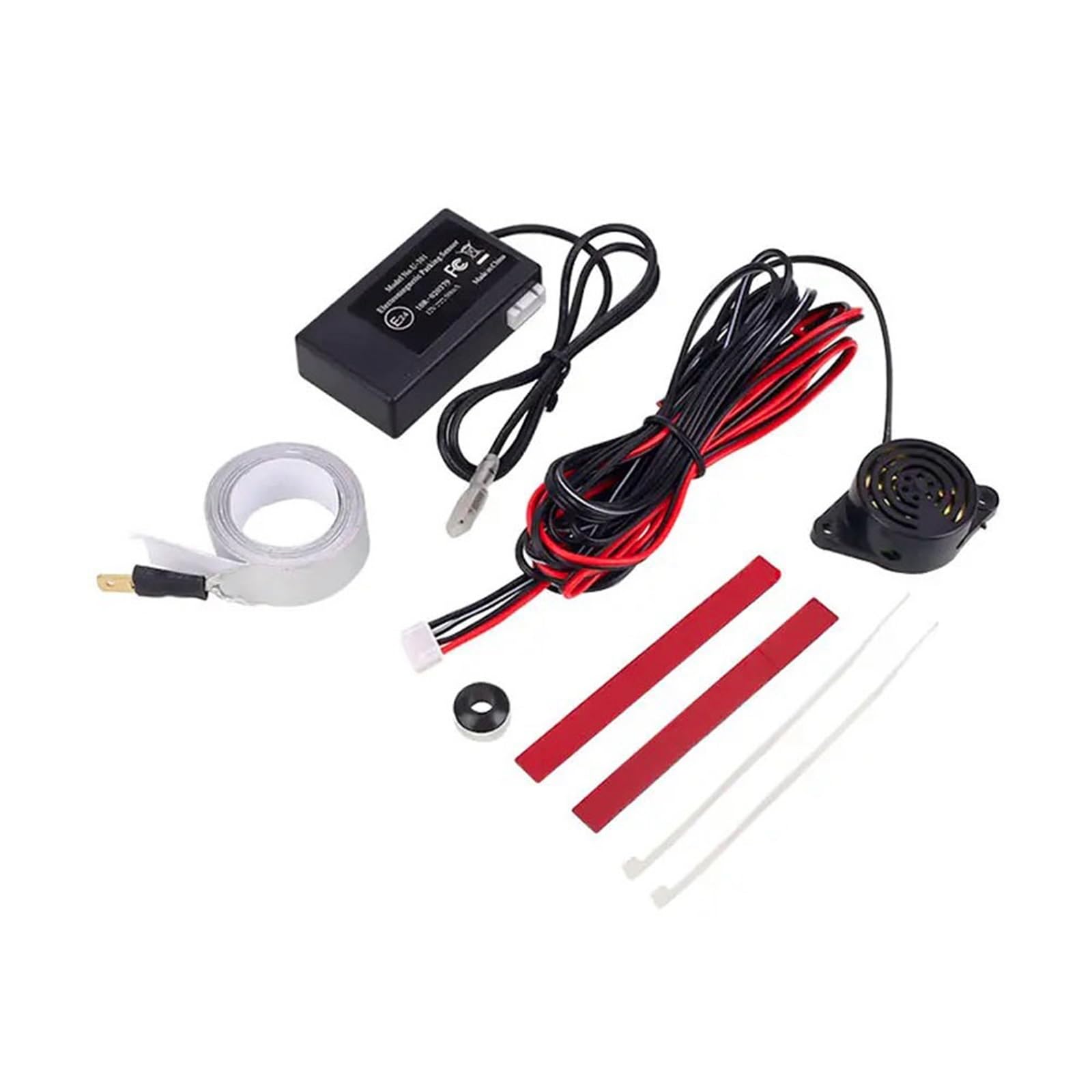Sensor de estacionamiento electromagnetico coche marcha atras sin agujeros 8