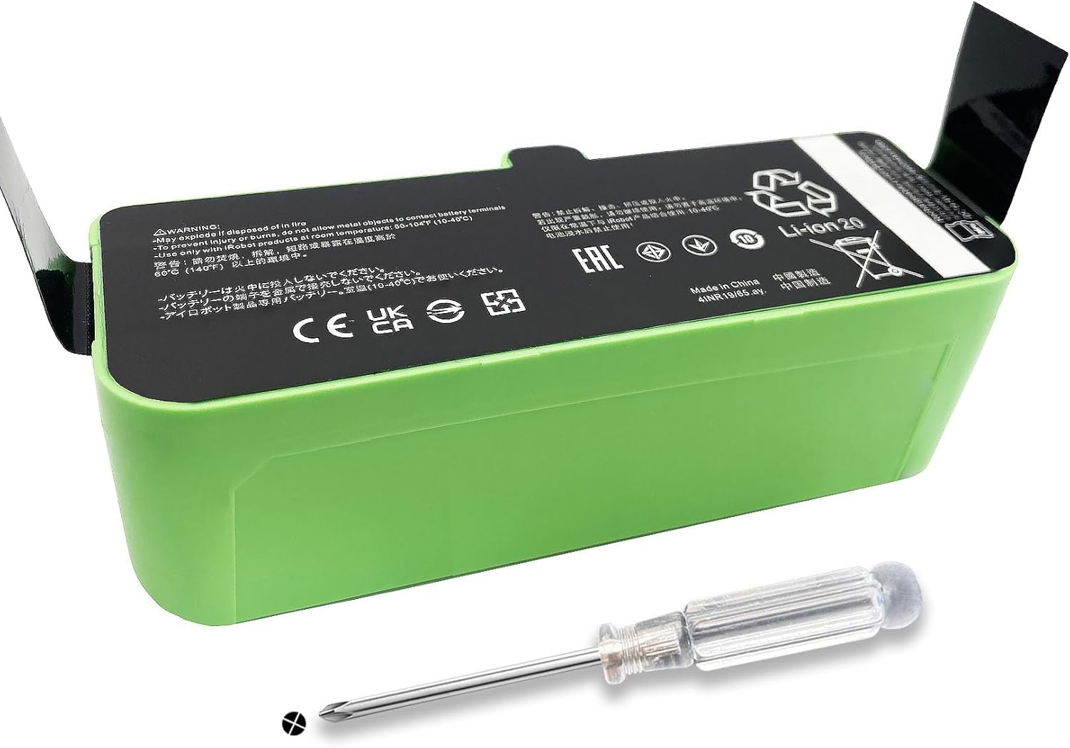 1800LI Replacement Battery for Roomba 900 800 700 600 Series Compatible with Roomba 960 965 970 981 801 805 850 860 890 891 895 690 695 680 685 670 671 675 677 665 652 640 614 615 4376392
