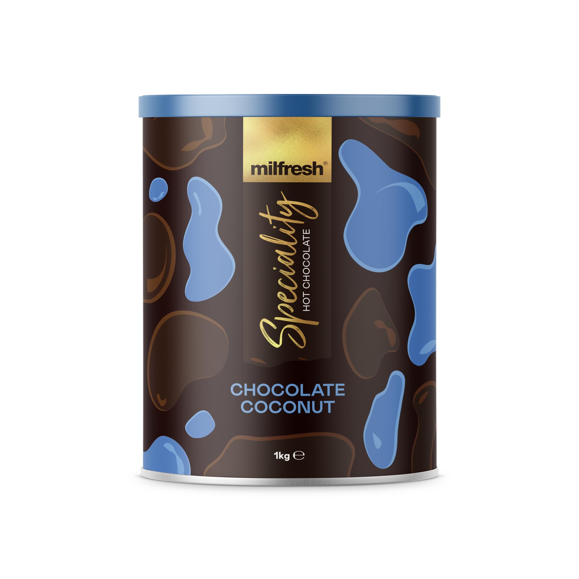 Milfresh Speciality Hot Chocolate 1kg (40 Servings) Instant Hot Chocolate Powder (1kg, Coconut Chocolate)