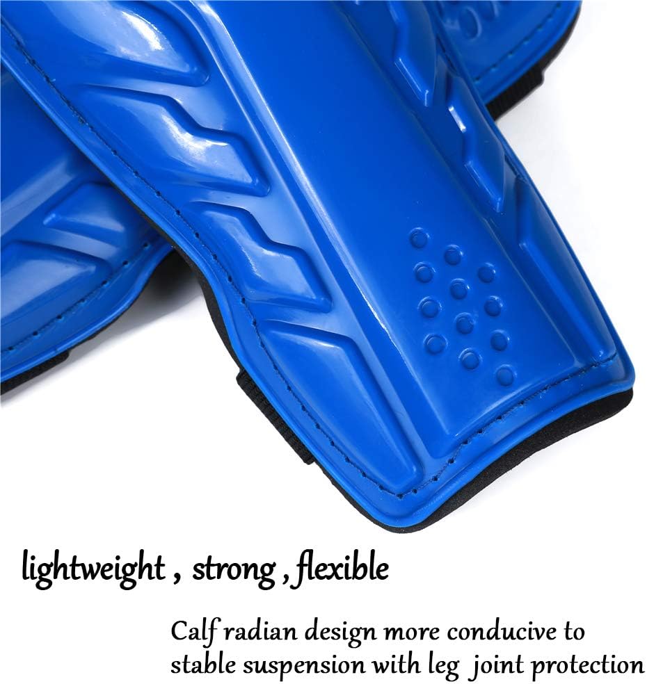 2 Pairs Soccer Shin Guards For Youths and Adults, Lightweight Protective Gear Soccer Equipment Perfect Fit for Kids, Boys, Girls (Calf circumference: 10-5/8”-15-3/4” ) : Sports & Outdoors