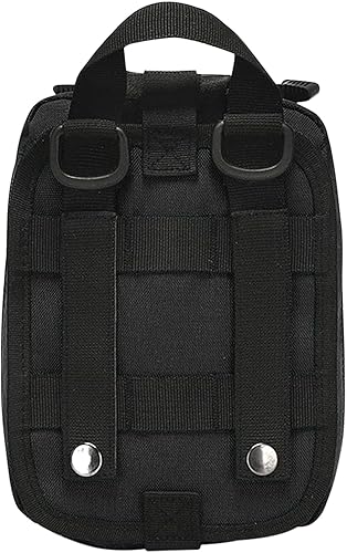 Miniatura 6 de Kit de primeros auxilios, mochila de supervivencia, kit de trauma, bolsa médica EMT, organizador de equipo táctico al aire libre, bolsa Molle de