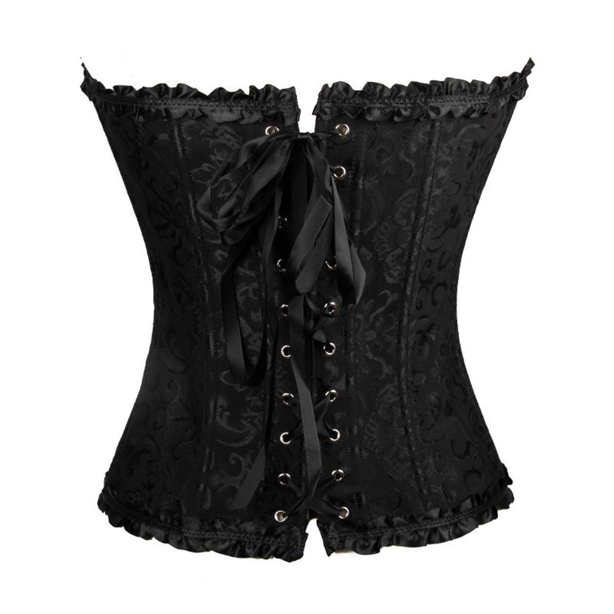 Corset Femme Sexy Steampunk Gothique Bustier Grande Taille pour Halloween, Carnaval, Jeu de rôle