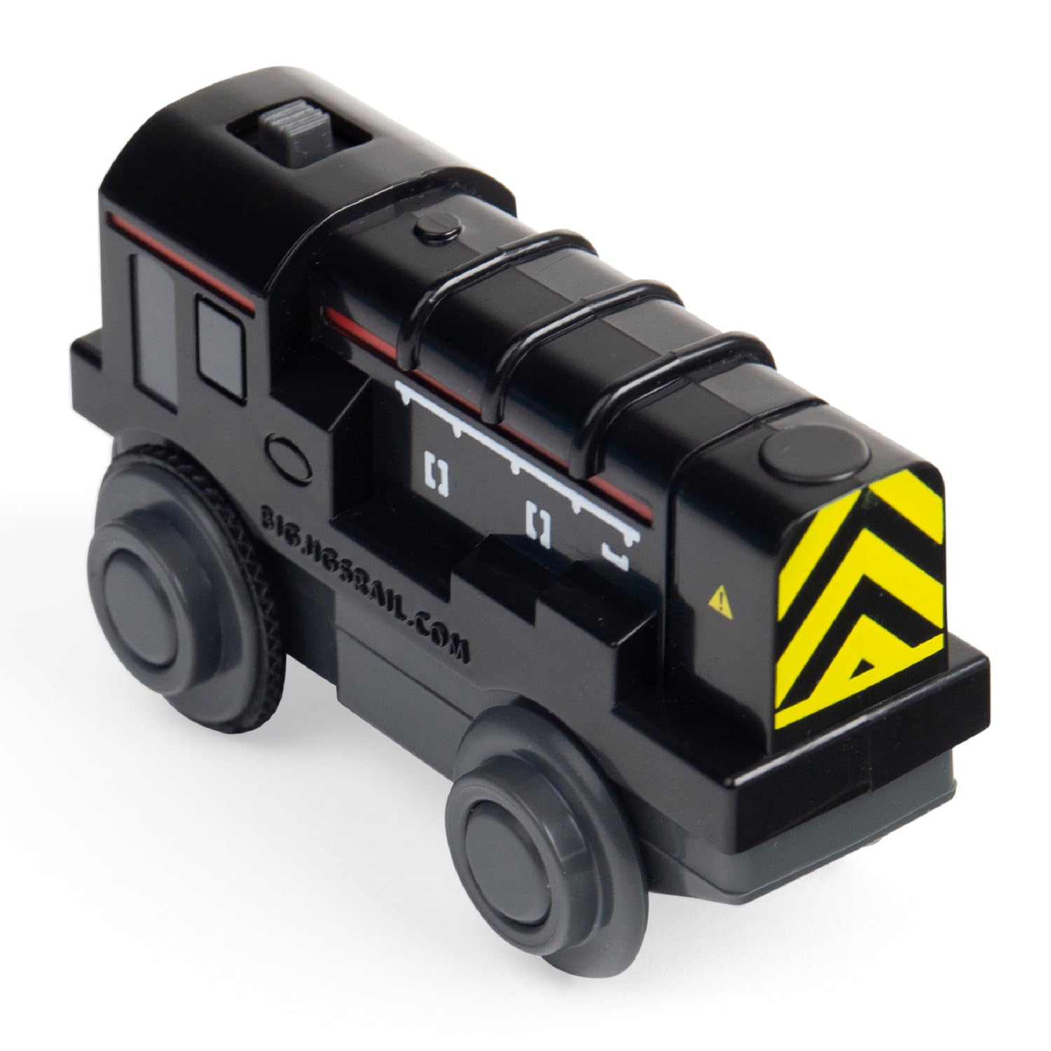 Bigjigs Rail Battery Operated Diesel Shunter | Motorised Train Engine for Wooden Railway Track Sets | Gift Model for 3+ Year Old Kids | Educational Toy for Toddlers