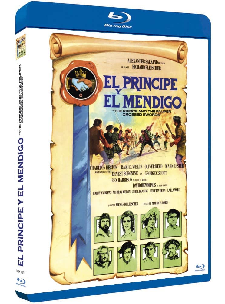 The Prince and the Pauper (1977) ( Crossed Swords ) (Blu-Ray