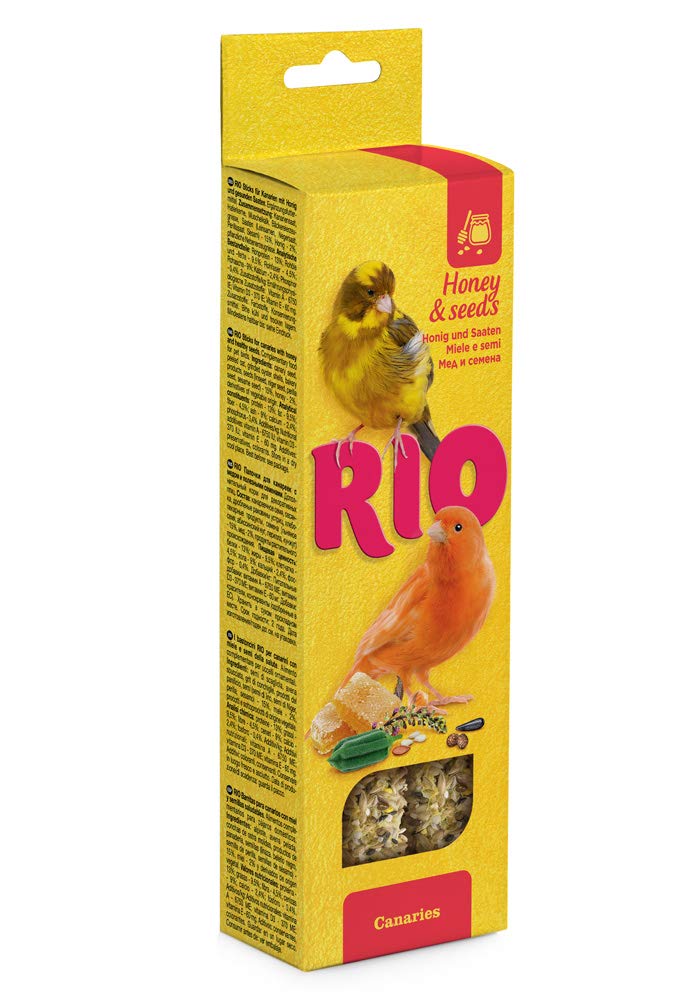 Rio Sticks For Canaries With Honey And Seeds 2X40g