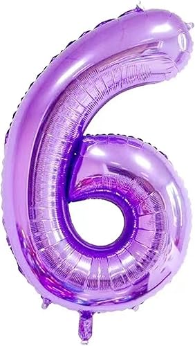 Miniatura 2 de Globos morados del número 60 de 40 pulgadas con corona, globos de cumpleaños 60 para hombres y mujeres, decoraciones de cumpleaños de 60 pulgadas,