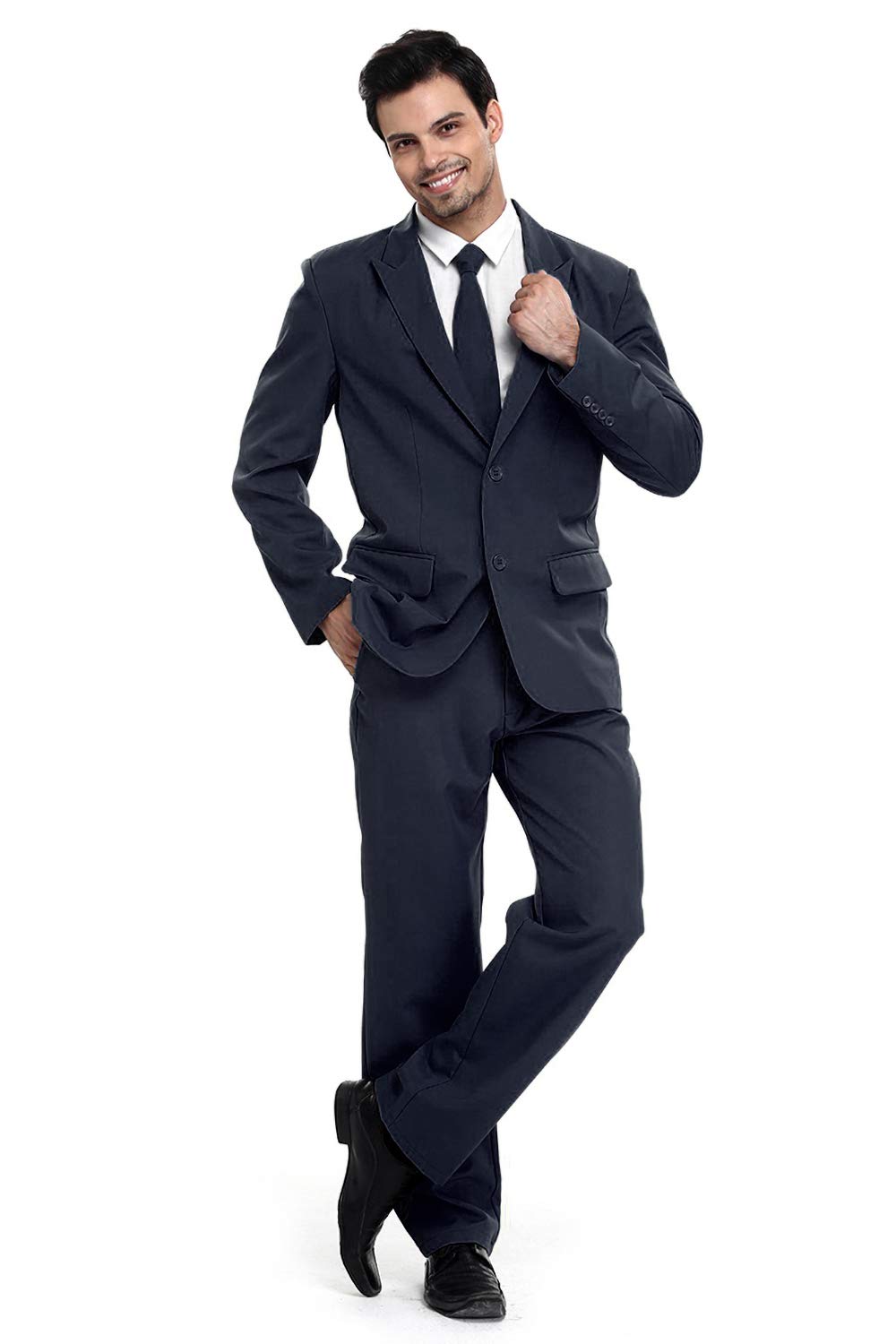 U LOOK UGLY TODAY Homme Costume Party Suit de Noel Coupe Normale Costumes de Fête Camaïeu y Compris Le Pantalon et la Cravate