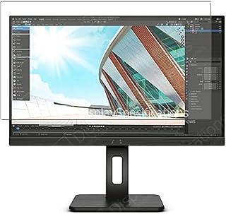 Sukix 3 Pack Screen Protector Film, compatible with AOC Q27P2U 27" Display Monitor TPU Guard Protectors （ Not Tempered Glass ）