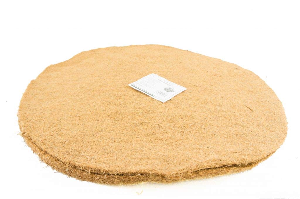 Austram |6 Pack Replacement Coconut Coir Fiber Liner | for Hanging Flower Basket | Garden & Vegetable Bowl & Pot Planters | Home, Indoor & Outdoor Lawn Decor | Great Gifts for Decks, Patio (22.5)
