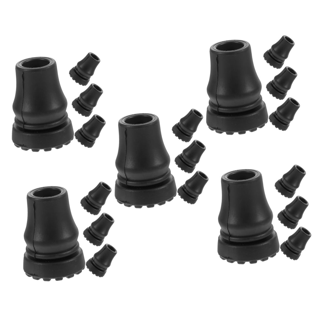 Yardwe Funda para Bastones De Trekking Lindo Dispensador De Cinta Revestimientos Agujereado Varilla De Respaldo De Espacios Alimentador Dispensador Y Cinta Black Caucho