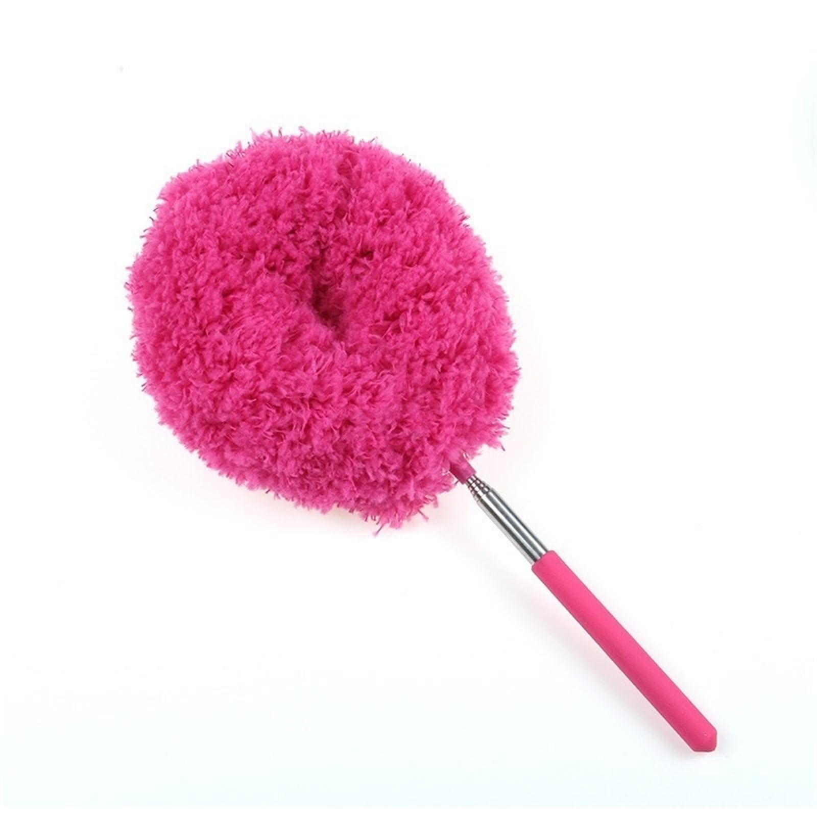 Extendable Dusters For Cleaning Retractable Anti-static Feather Duster, Washable Dust, Household Cleaning Gap Sweeping Artifact(Red)
