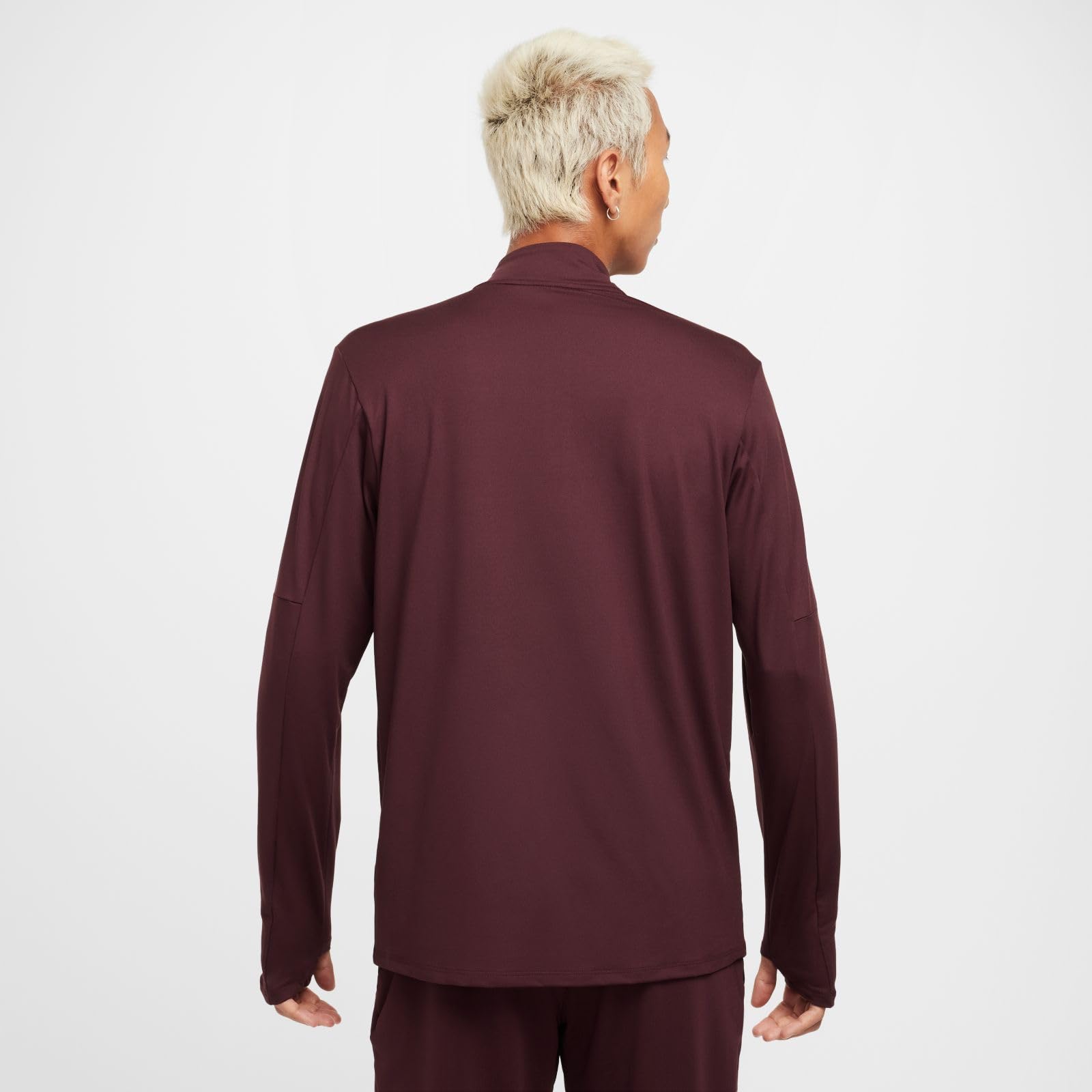 NIKE Górna część biegowa Mężczyźni Nike Dri-fit-laufoberteil Mit Halbreißverschluss Für Herren