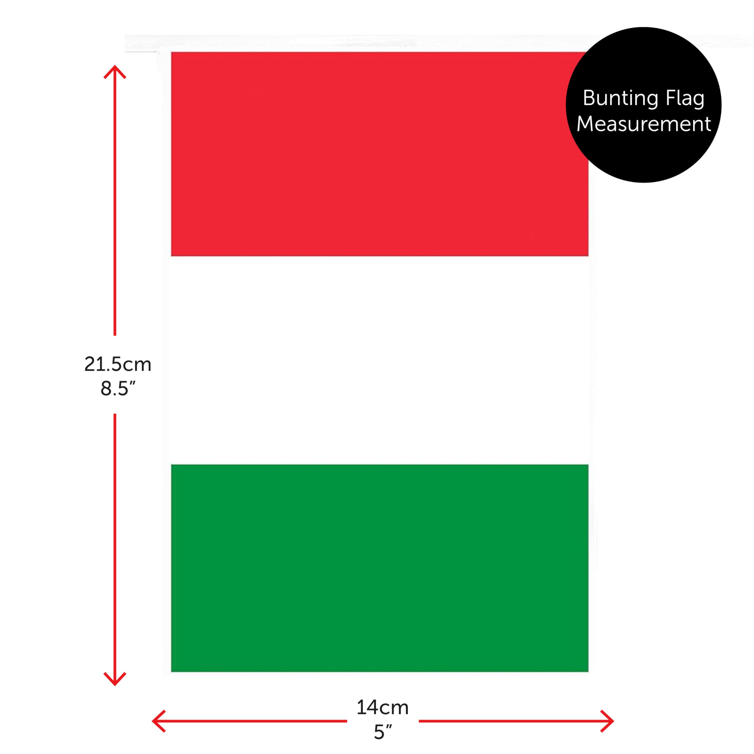 I LOVE FANCY DRESS – Italienische Flagge & Pizza-Hut Kostüm-Set, 91x152 Cm, Für Karneval, Fußballpartys & Mottoveranstaltungen