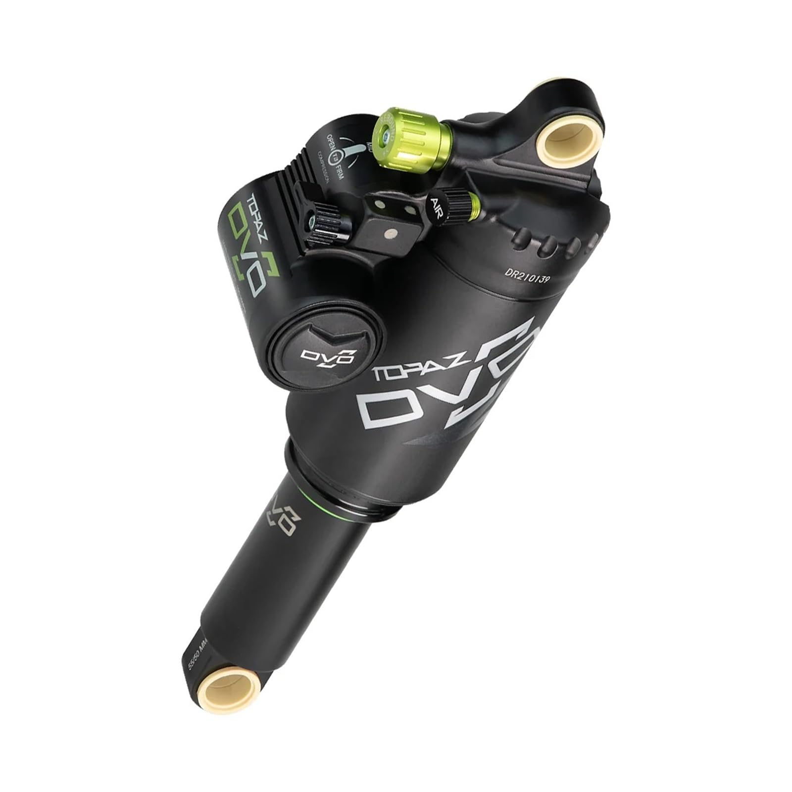 Amazon.com : DVO Topaz 3 Air Shock - 205 x 60mm, Trunnion