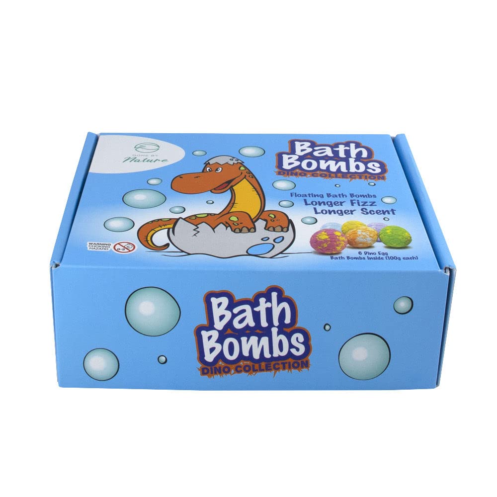 6 Bombe Da Bagno Sorpresa Dinosauro Per Bambini - Con Giocattolino Dentro - Foto 9