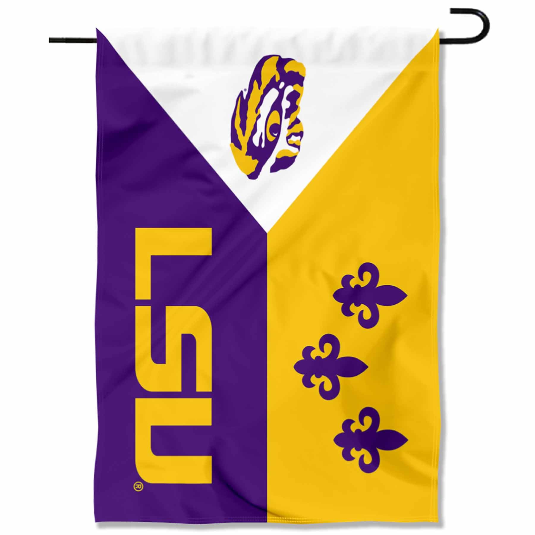 College Flags & Banners Co. Louisiana State LSU Tigers Acadian Garden Flag