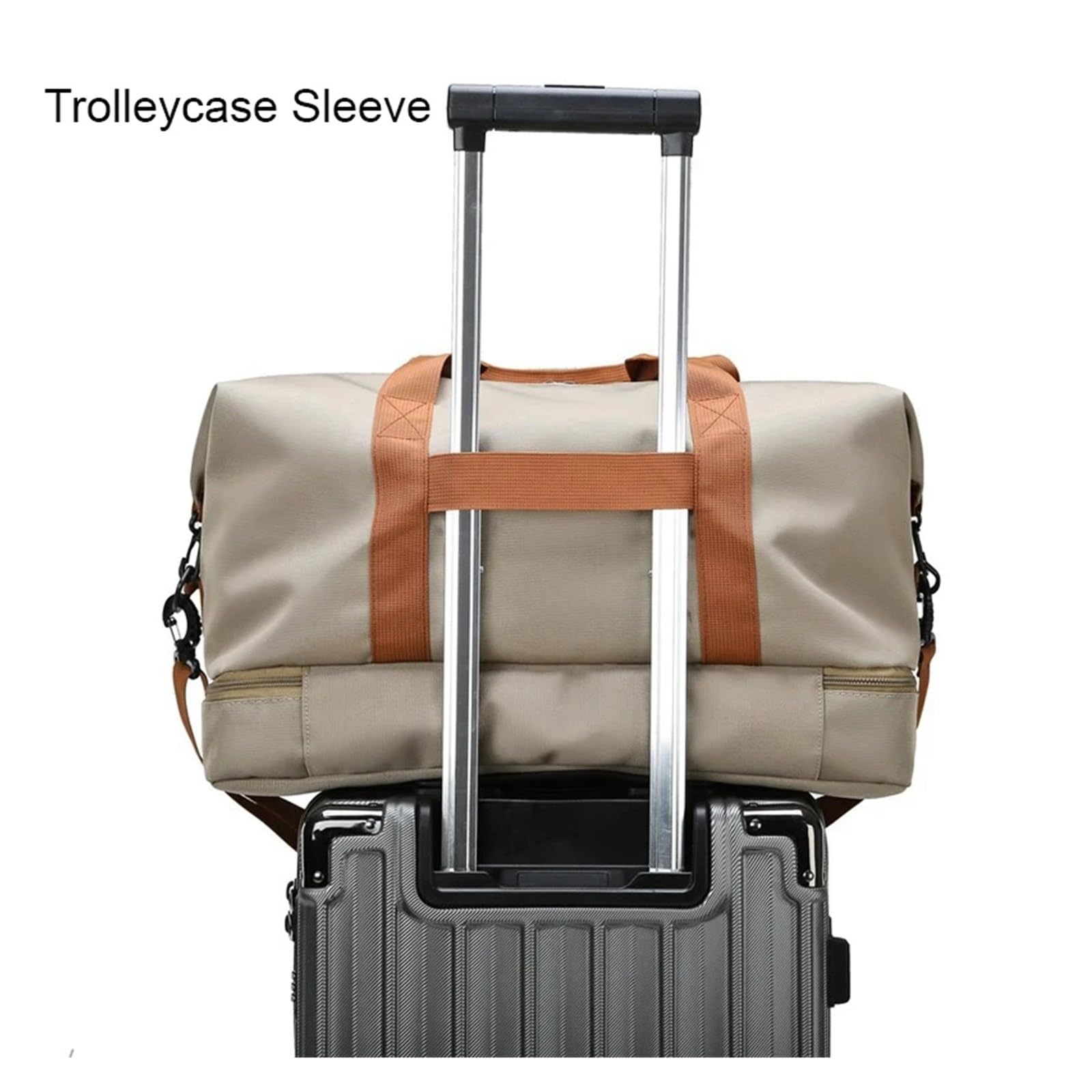 KLVN Torby weekendowe podróżna torba sportowa dla kobiet mężczyzn siłownia fitness joga torebka bagaż ramię crossbody, torby na krótkie odległości, Czarny, Jeden rozmiar, Rzemieślnik