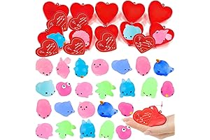 Valentine's Day Cuties: Glow-in-the-Dark Mochi Squishies for Middle Schoolers