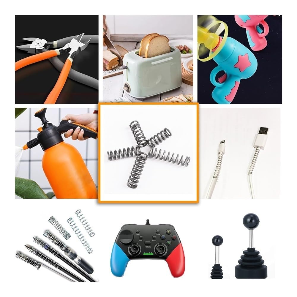 10 Pz/lotto Diametro Del Filo 1.0mm Molla Di Compressione In Acciaio Inossidabile Diametro Esterno 6-16mm Lunghezza 15-50mm - Foto 4