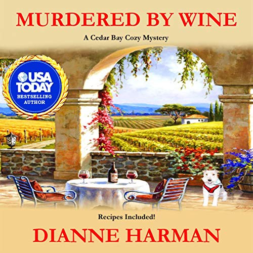 Cover art for Murdered by Wine