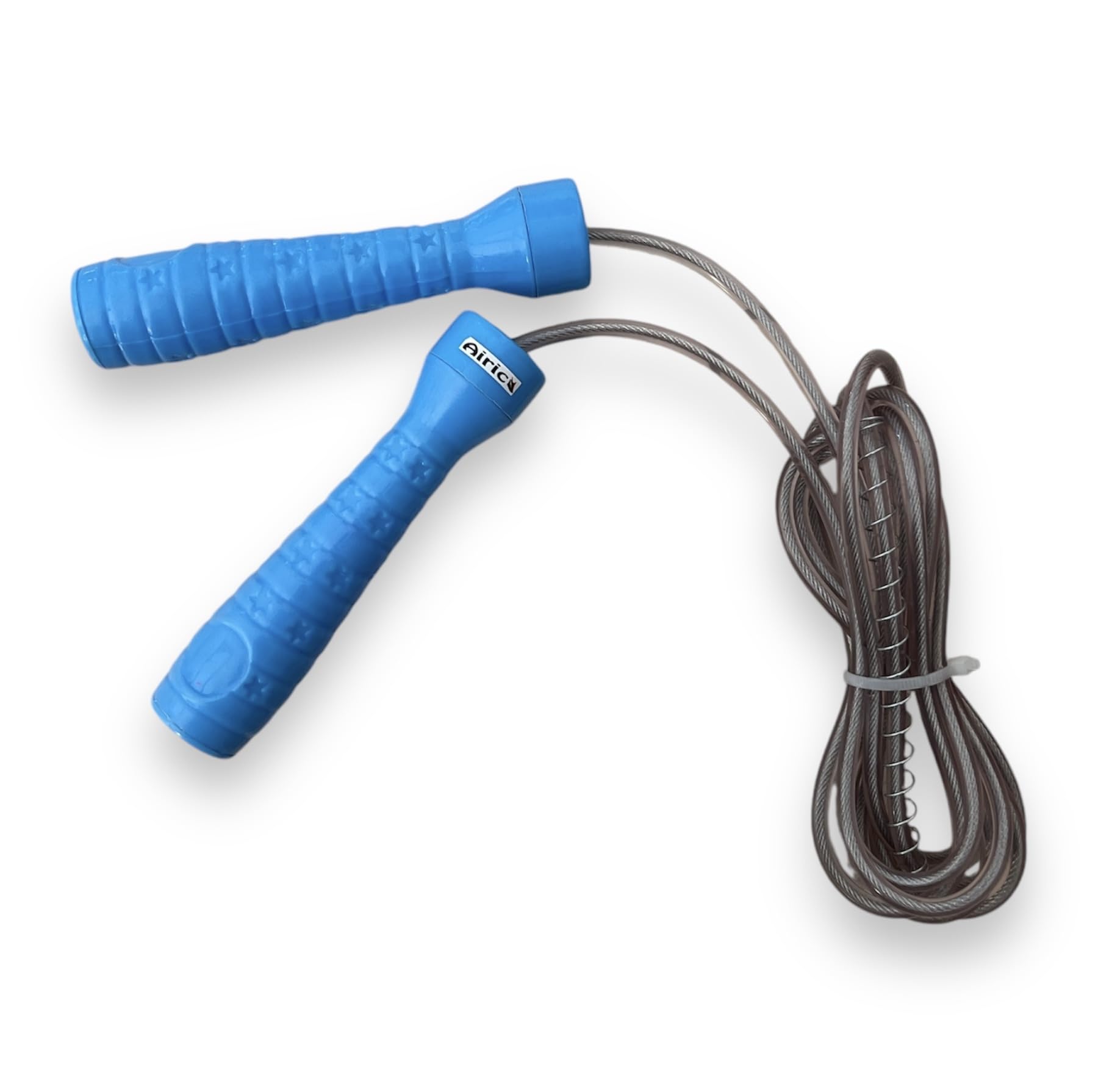 Coated Steel Wired Plastic Handle Ball Bearing Skipping Rope (Length: 289 cm)-image-31