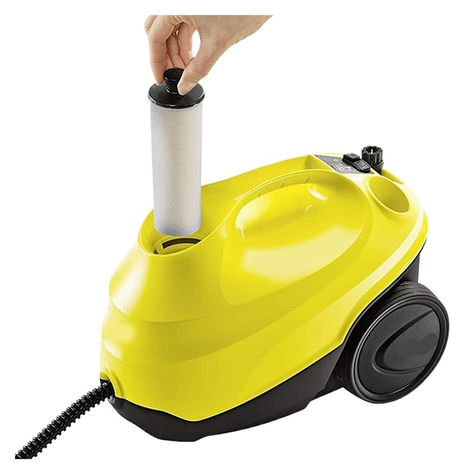 Compatible con limpiadores a Vapor Karcher SC2 y SC3. Paquete de 2 Cartuchos de Filtro descalcificadores de Agua. Kit de Mantenimiento Premium for Sistemas de Agua Limpia.