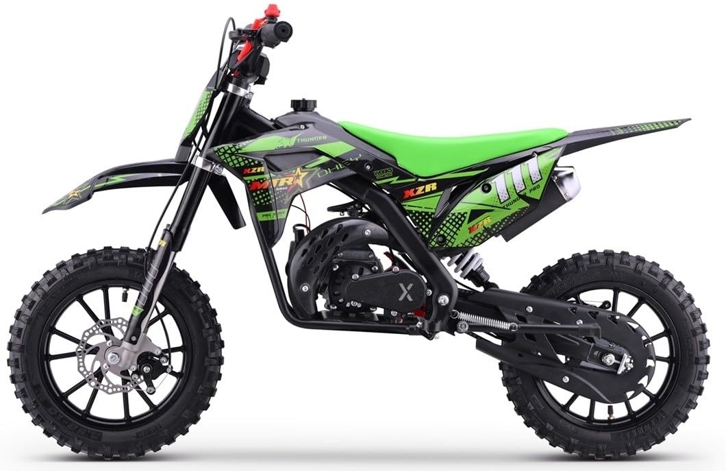 Minimoto de gasolina Minicross MTR XZR VERDE