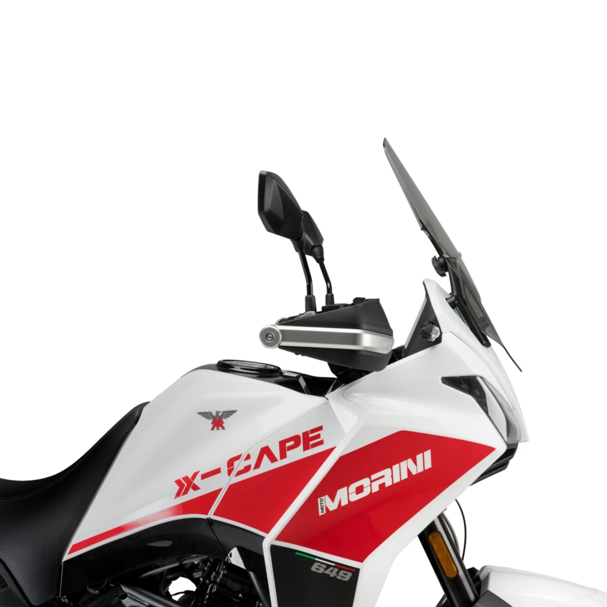 Cupolino Parabrezza Plexiglass JD9 TOURING Trasparente COMPATIBILE CON MOTO MORINI X-CAPE 650 2021-2025