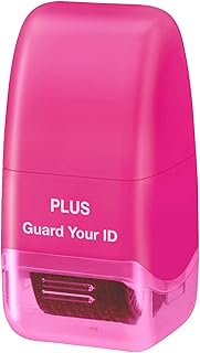 Plus Guard Your ID Mini Roller Stamp, Pink