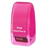 Plus Guard Your ID Mini Roller Stamp, Pink