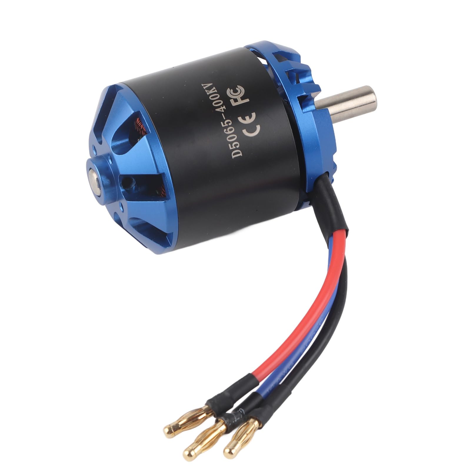 Silnik Bezszczotkowy 5065 400KV 1600 W, Mocny Ciąg, Wysoka wydajność i Niski Poziom Hałasu, Silnik z wtyczką bananową 4,0 Mm, Idealny do Części do Modernizacji Samolotów RC Stałopłatów