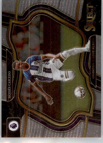 2022-23 Panini Select English Premier League #248 Moises Caicedo Brighton & Hove Albion Field Level Official EPL Soccer Trading Card in Raw (NM or
