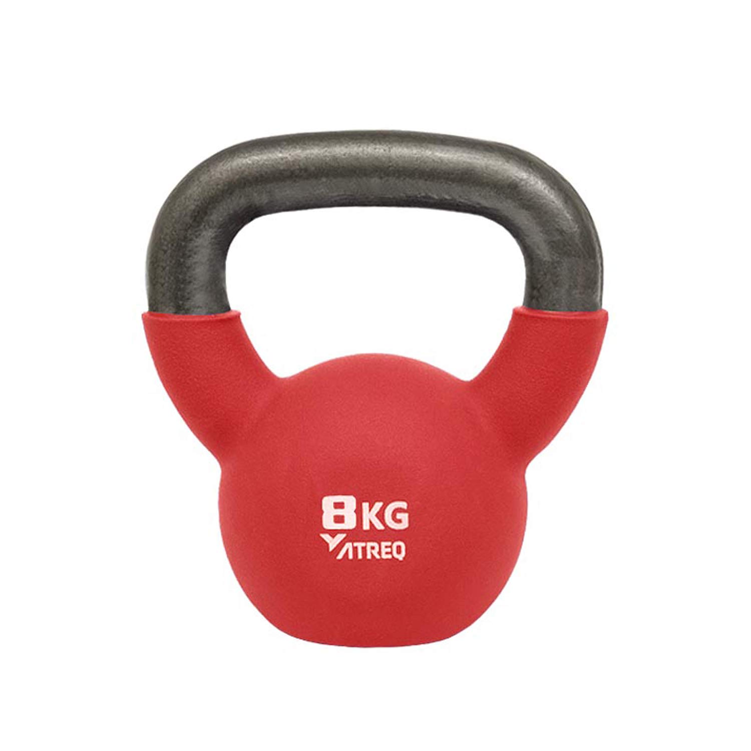 Mit Neopren überzogene Kugelhanteln [je] • Tolles Gerät für den Einsatz in allen Arten von Fitness-Regimes • Farbkodiert für einfache Gewichtserkennung [wählen Sie Ihr Gewicht] (8 kg).