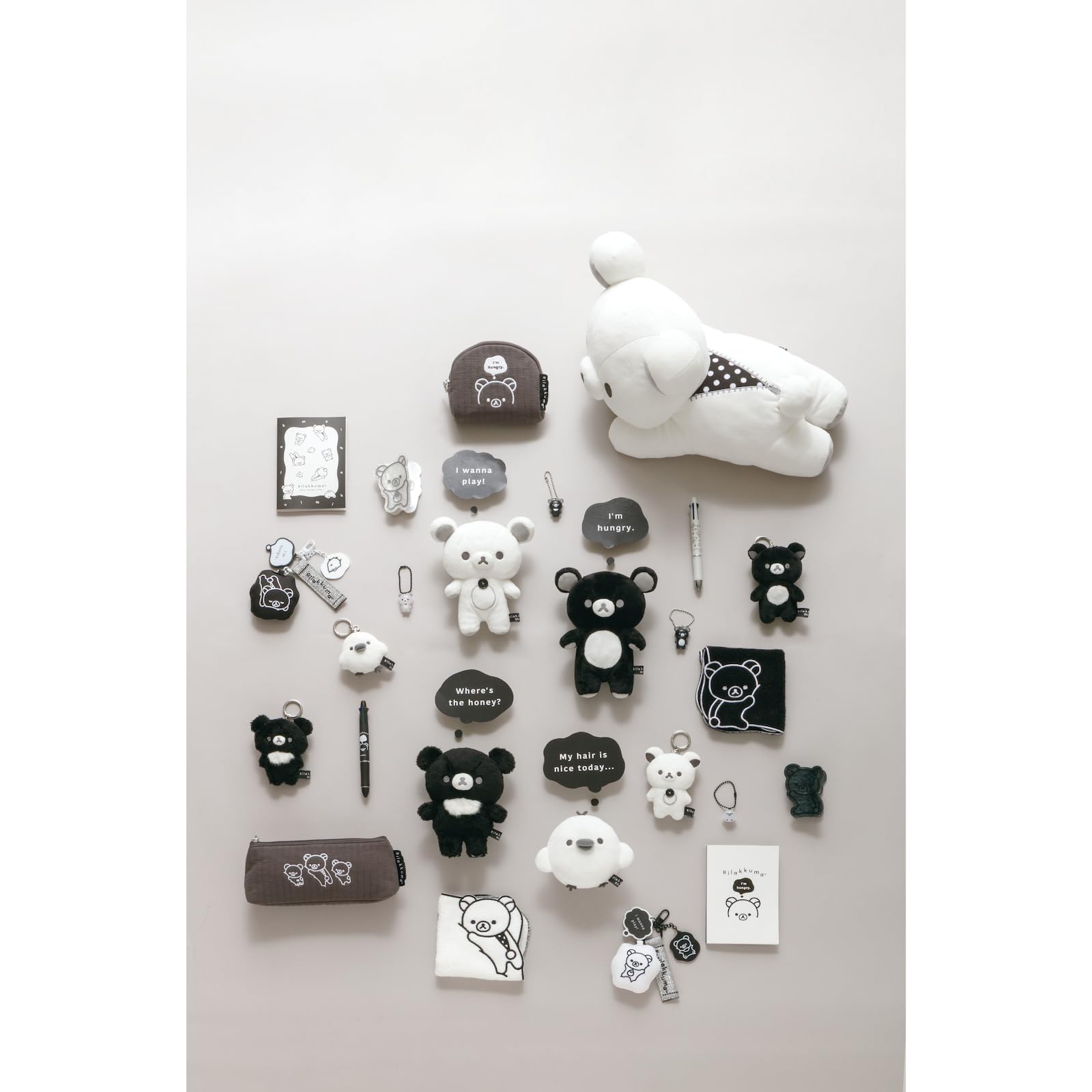 Amazon.co.jp: MV74101 リラックマ BASIC RILAKKUMA MONOCHROME