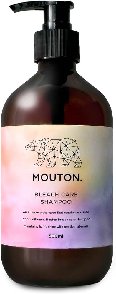 Amazon | MOUTON ブリーチケア特化シャンプー 髪質補修ケア 500mL