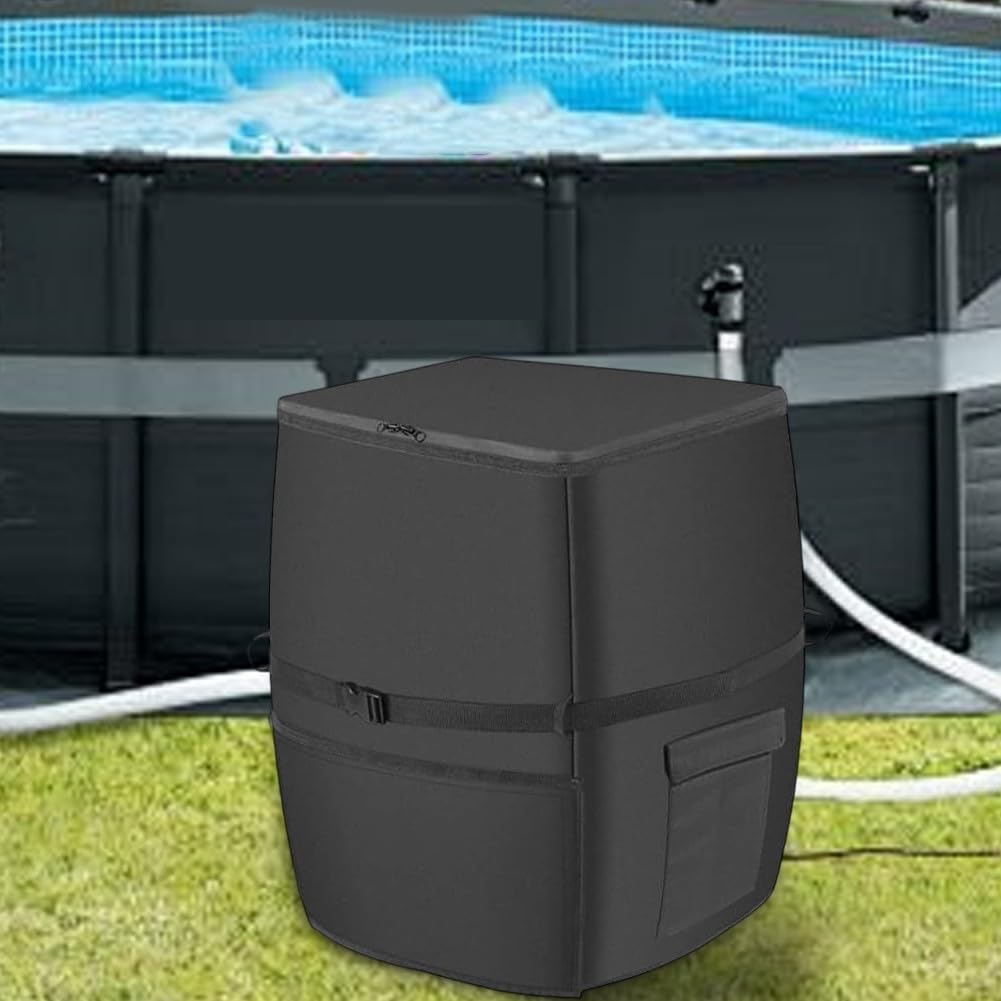 Funda para calentador de spa de invierno, 43 x 35 x 54 cm, impermeable