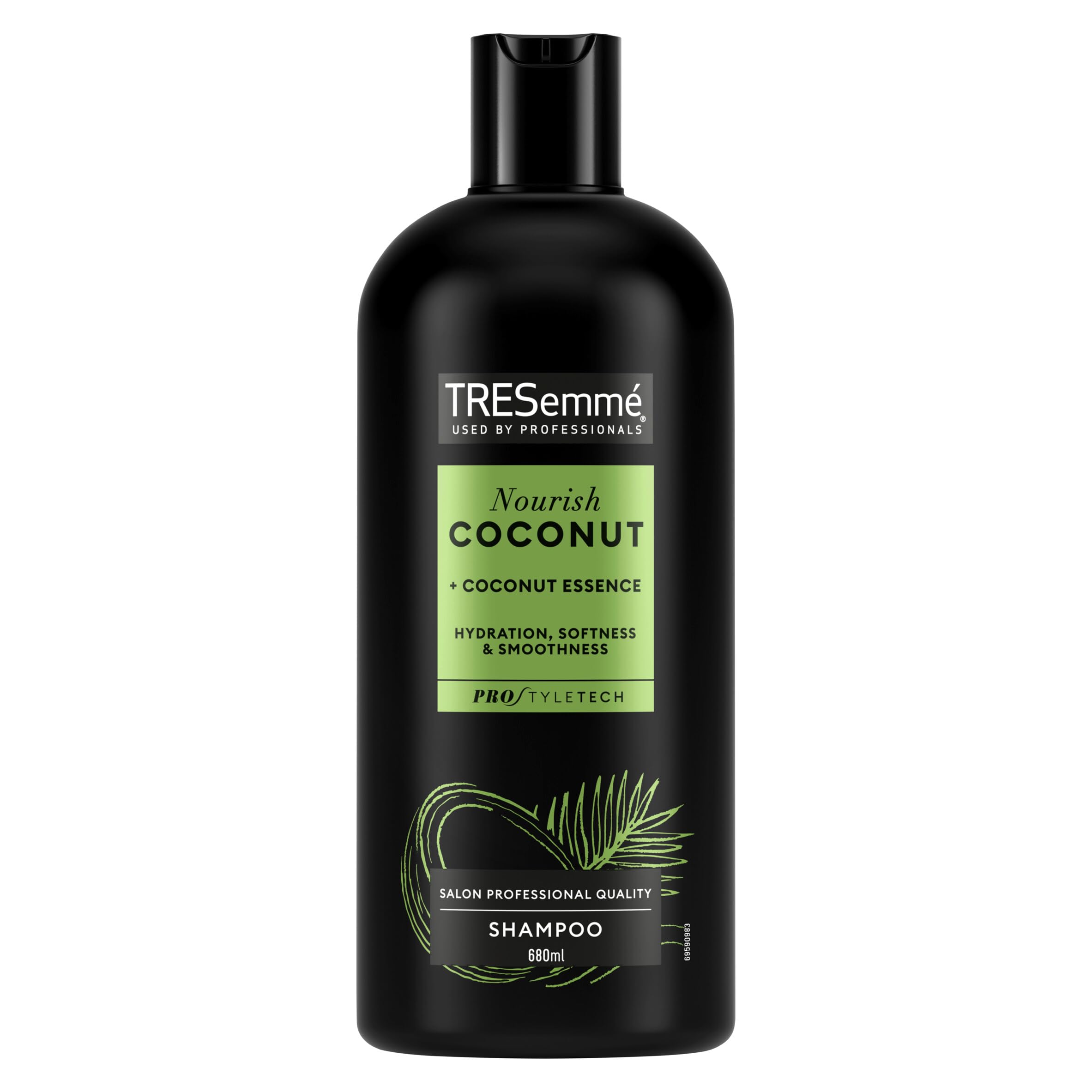 TRESemme Nourish Coconut Shampoo für hydratisiertes, weiches & geschmeidiges Haar mit Kokosnuss-Essenz, 6 x 680 ml